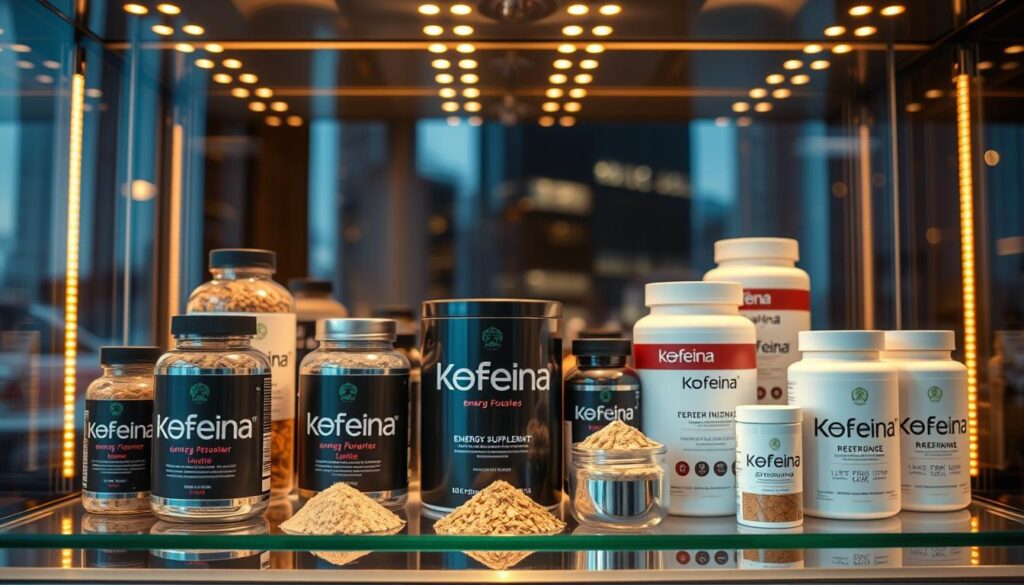 Suplementy z kofeiną