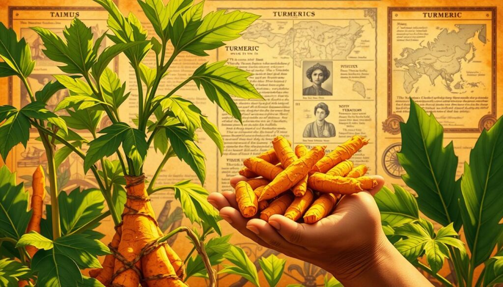 historia kurkumy