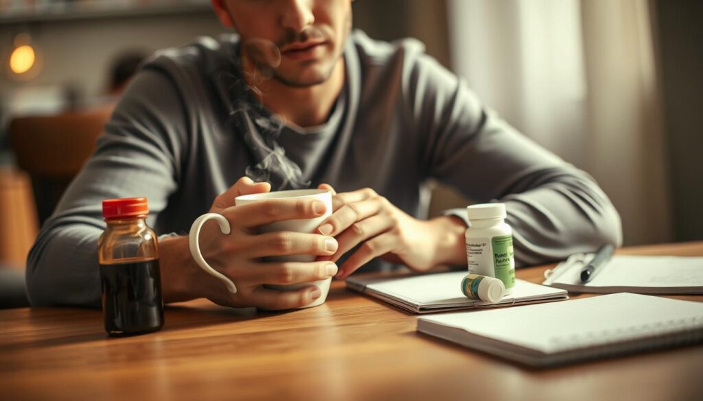 kontrola wpływu kawy na migrenę