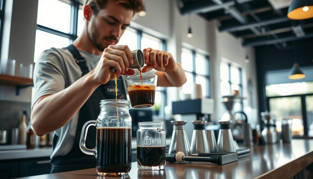 przygotowanie cold brew krok po kroku