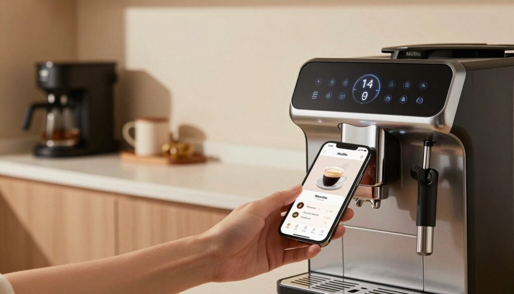 integracje ze smartfonami w ekspresach Melitta
